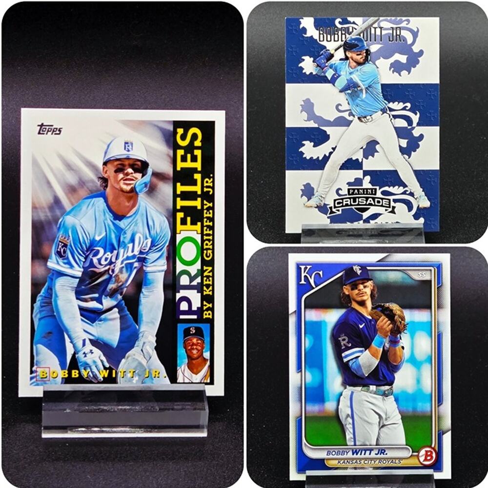 Bobby Witt Jr Bowman Crusade Profiles Kansas City Royals Star